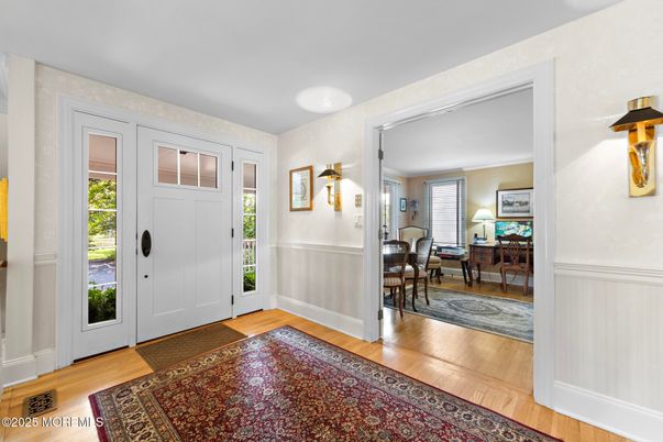 Dining room, Interior, Wood Texture Flooring