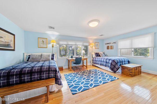 Bedroom, Home Office, Interior, Wood Texture Flooring