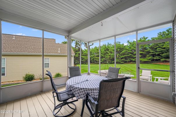 Dining room, Interior, Sun Room, Wood Texture Flooring