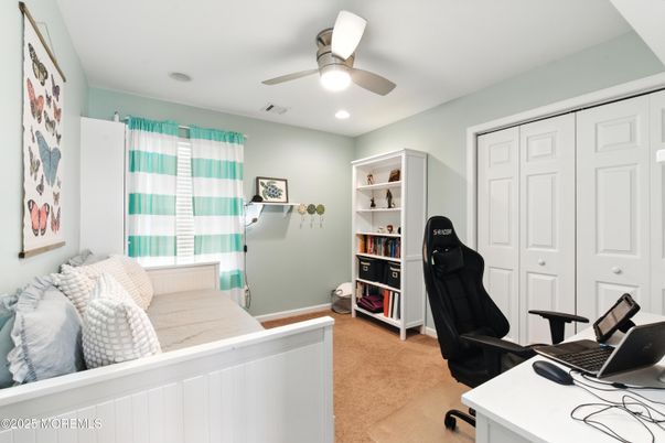 Bedroom, Home Office, Interior, Recessed Lighting
