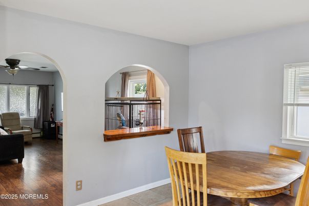 Dining room, Interior, Wood Texture Flooring