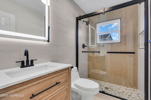 Bathroom, Glass Shower, Interior