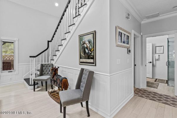 Interior, Recessed Lighting, Wood Texture Flooring