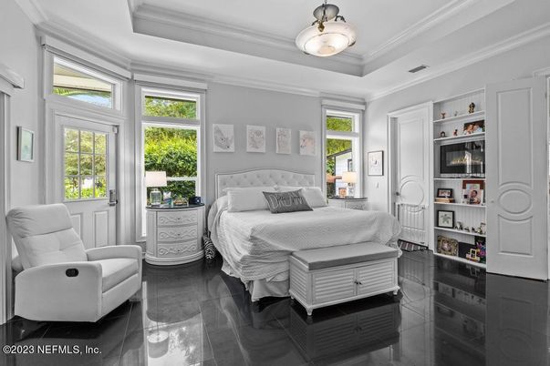 Bedroom, Interior, Pendant Lights