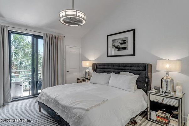 Bedroom, Interior, Pendant Lights