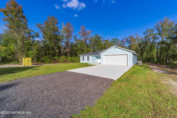 Backyard, Detached Garage, Exterior