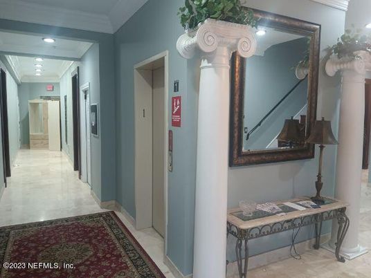 Elevator, Interior, Recessed Lighting