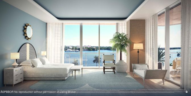 Bedroom, Interior, Water, Wood Texture Flooring
