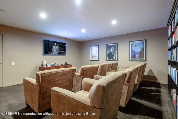 Interior, Recessed Lighting, Theatre Room