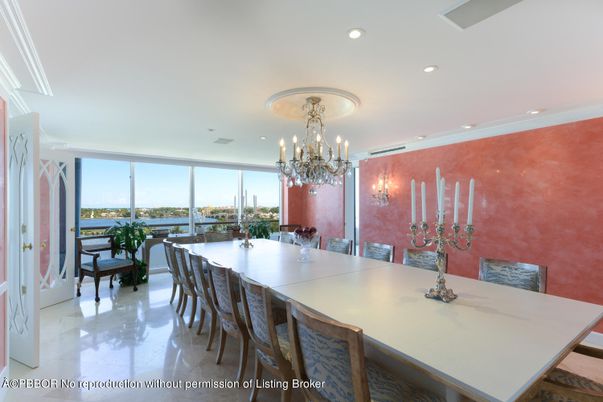 Chandelier, Dining room, Interior, Recessed Lighting
