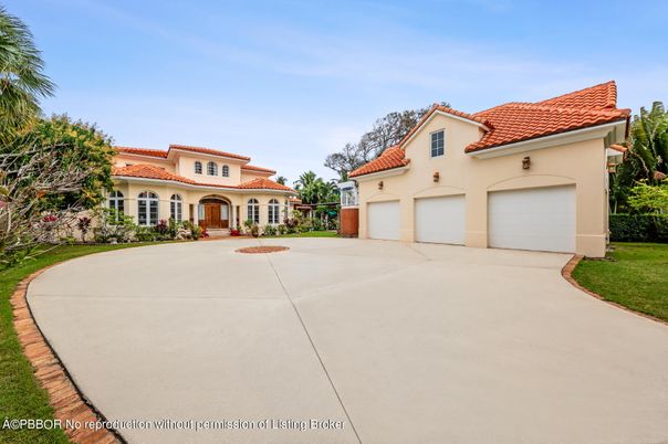 Attached, Backyard, Exterior, Facade, Spanish Mediterranean