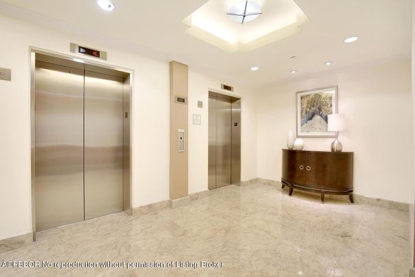 Elevator, Interior, Recessed Lighting