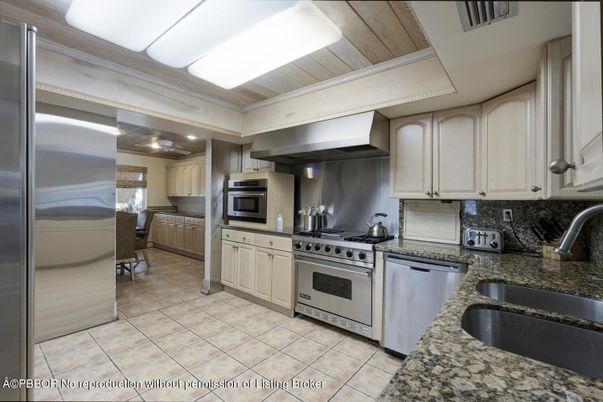 Interior, Kitchen, Stainless Steel Appliances, Wooden Ceilings
