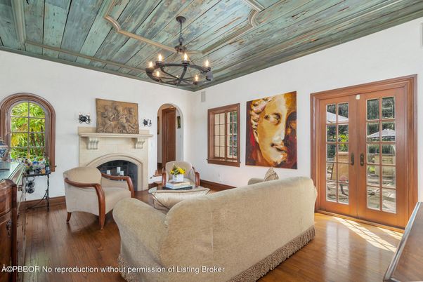 Chandelier, Fireplace, Interior, Living room, Wooden Ceilings, Wood Texture Flooring