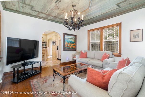 Chandelier, Interior, Living room, Wooden Ceilings, Wood Texture Flooring