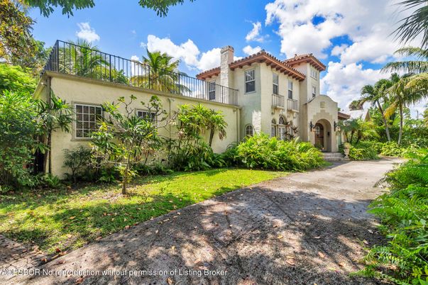 Backyard, Exterior, Facade, Spanish Mediterranean