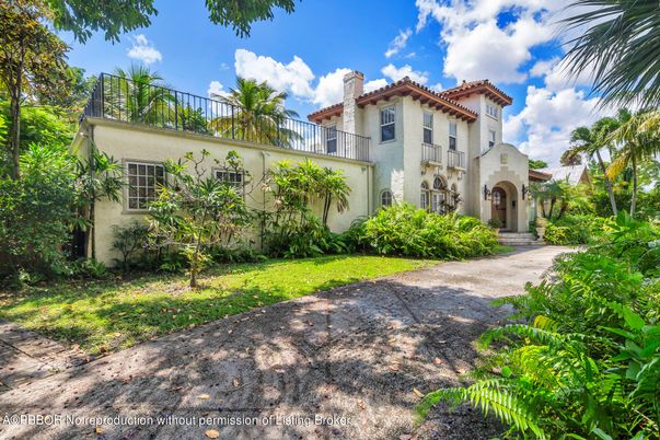 Backyard, Exterior, Facade, Spanish Mediterranean