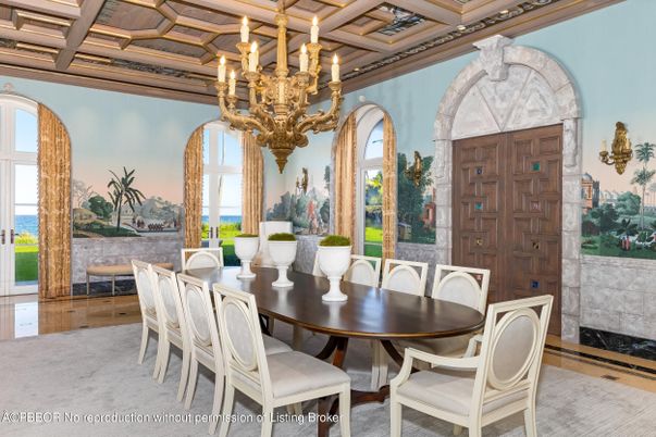 Chandelier, Dining room, Fireplace, Interior, Wooden Beams, Wood Texture Flooring