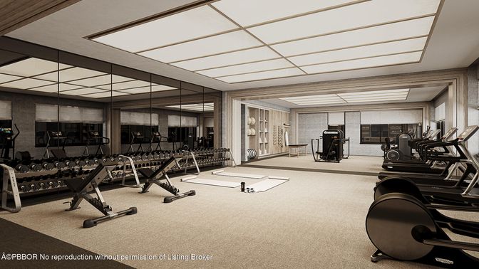 Fitness Equipment, Gym, Interior