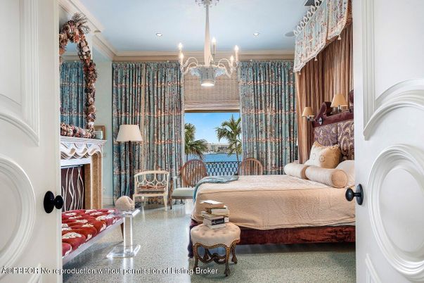 Bedroom, Chandelier, Interior, Recessed Lighting