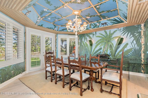 Chandelier, Dining room, Interior, Sun Room, Wood Texture Flooring
