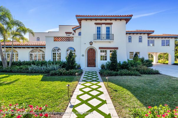 Backyard, Exterior, Facade, Spanish Mediterranean