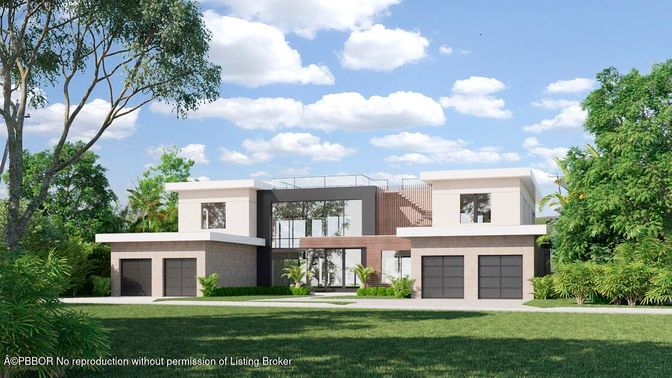 Attached, Backyard, Exterior, Facade, Modern