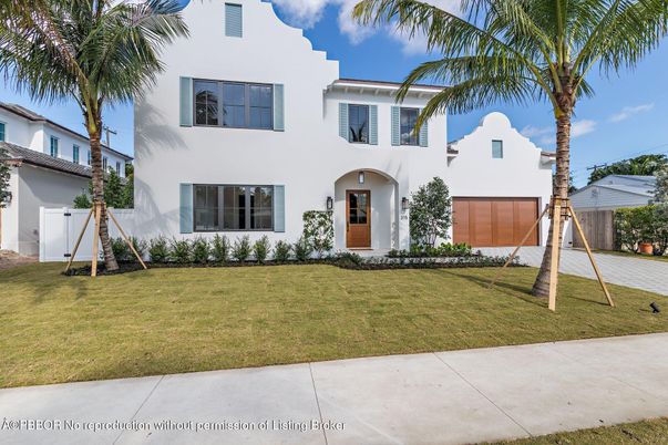 Backyard, Exterior, Facade, Spanish Mediterranean