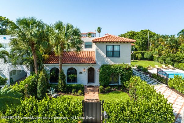 Backyard, Exterior, Facade, Spanish Mediterranean