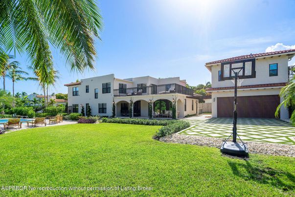 Attached, Backyard, Exterior, Facade, Spanish Mediterranean