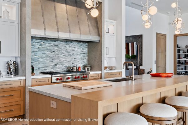 Interior, Kitchen, Pendant Lights, Stainless Steel Appliances