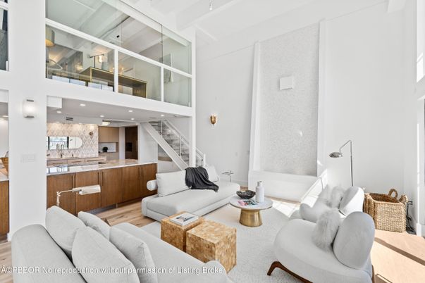 Interior, Kitchen, Living room, Recessed Lighting, Wood Texture Flooring
