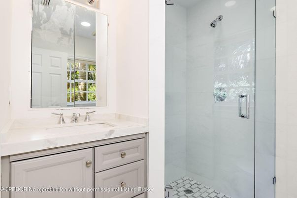 Bathroom, Glass Shower, Interior, Marble Walls