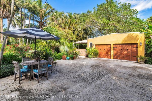 Backyard, Detached Garage, Exterior