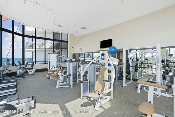 Fitness Equipment, Gym, Interior