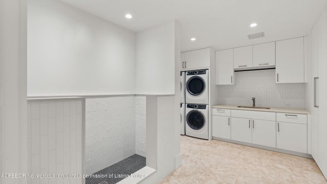Interior, Recessed Lighting, Washer