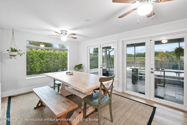 Dining room, Interior, Wood Texture Flooring