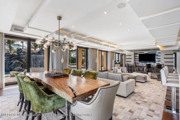 Dining room, Interior, Living room, Pendant Lights, Recessed Lighting