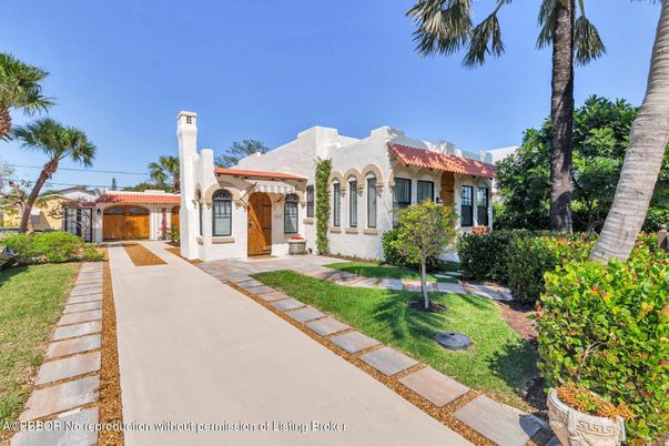 Backyard, Exterior, Facade, Spanish Mediterranean