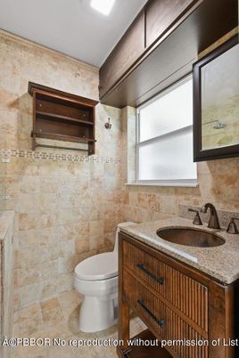 Bathroom, Interior, Stone Walls