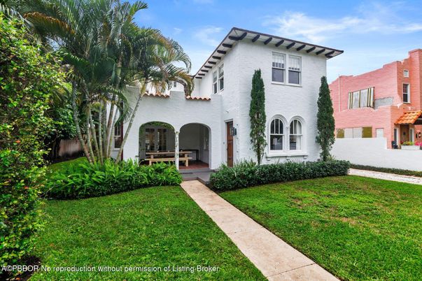 Backyard, Exterior, Facade, Spanish Mediterranean