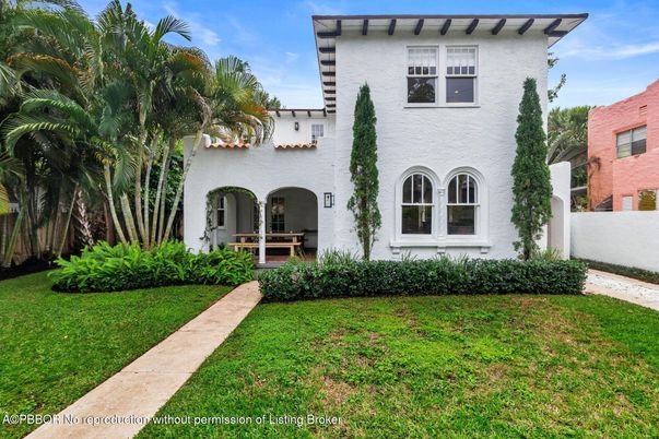 Backyard, Exterior, Facade, Spanish Mediterranean