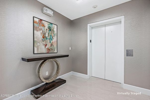 Elevator, Interior, Recessed Lighting
