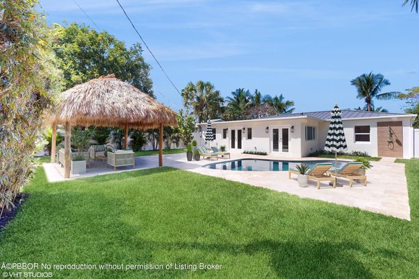 Backyard, Exterior, Pool, Solar Panels