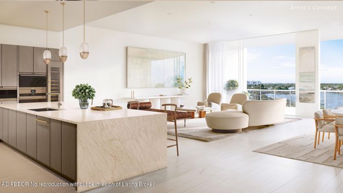 Interior, Kitchen, Pendant Lights, Recessed Lighting, Stainless Steel Appliances, Water