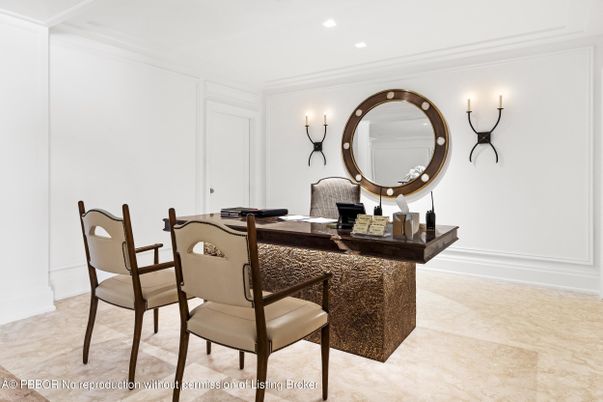 Home Office, Interior, Recessed Lighting