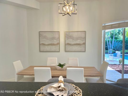Dining room, Interior, Pendant Lights