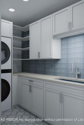Interior, Kitchen, Recessed Lighting, Washer