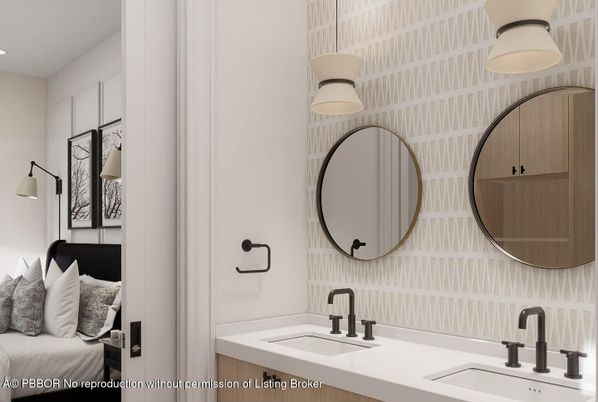 Bathroom, Dual Sink Vanities, Interior