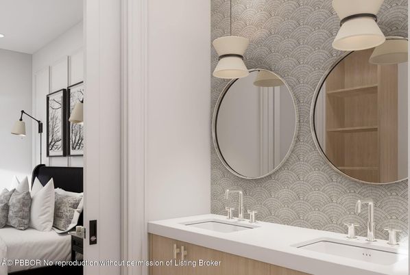 Bathroom, Dual Sink Vanities, Interior